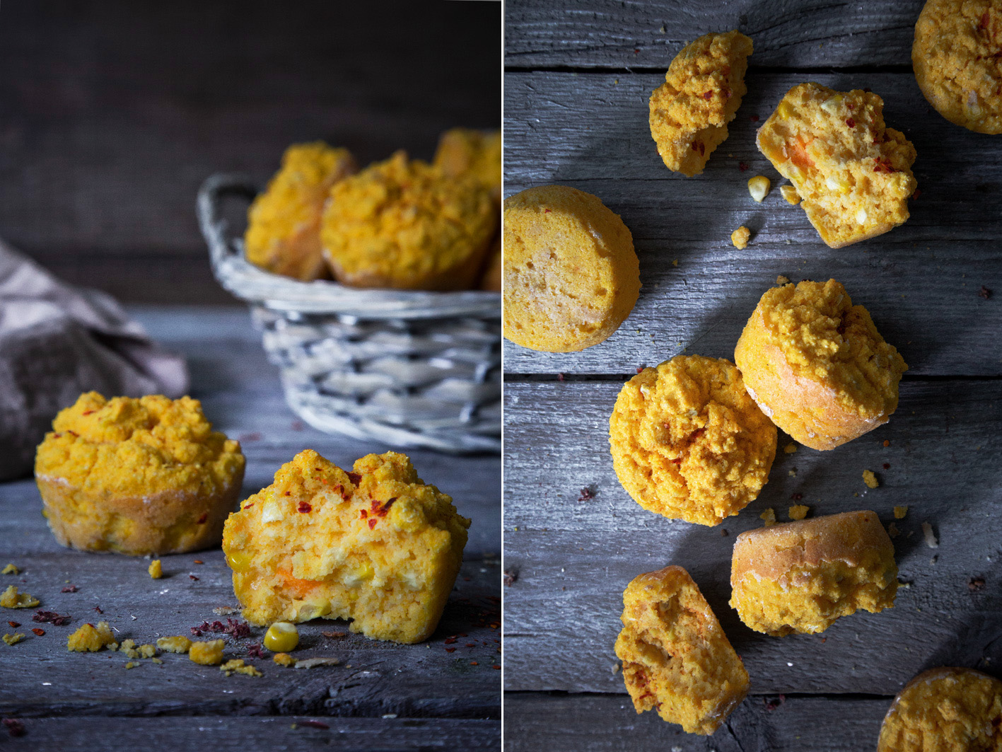 Herzhafte Süßkartoffel-Mais-Muffins mit Chili. | Foodlovin&amp;#39;