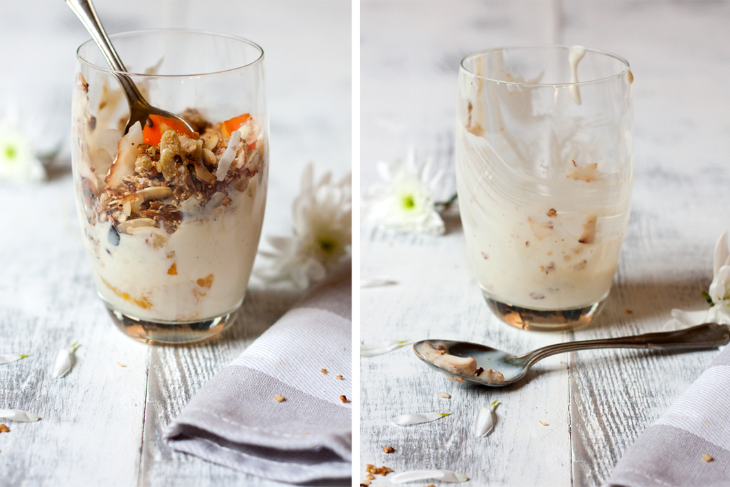 Winterliches Joghurt-Parfait mit Ruck-Zuck-Müsli | Foodlovin&amp;#39;
