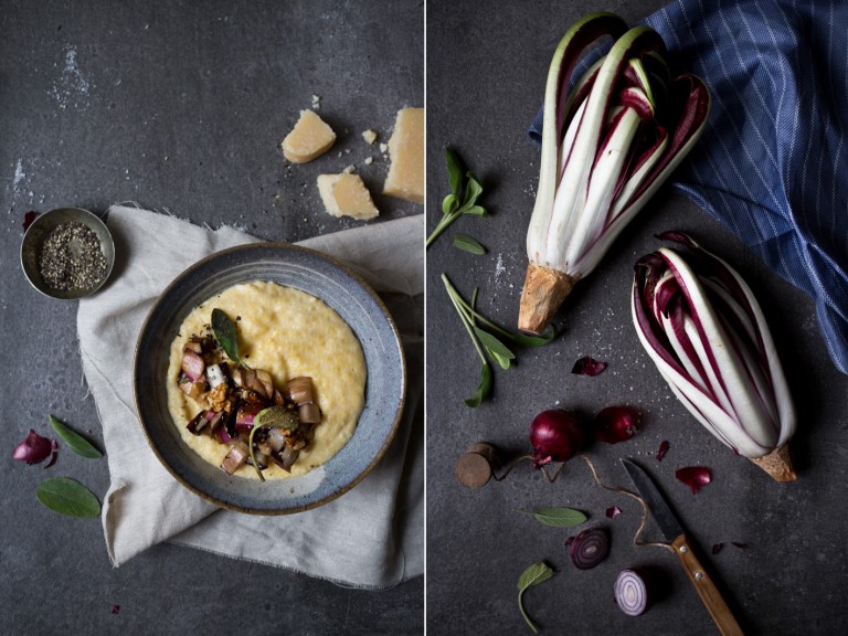 Cremige Polenta mit gebratenem Radicchio | Foodlovin&amp;#39;