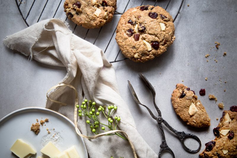 Hafer-Cookies mit weißer Schokolade. | Foodlovin&amp;#39;