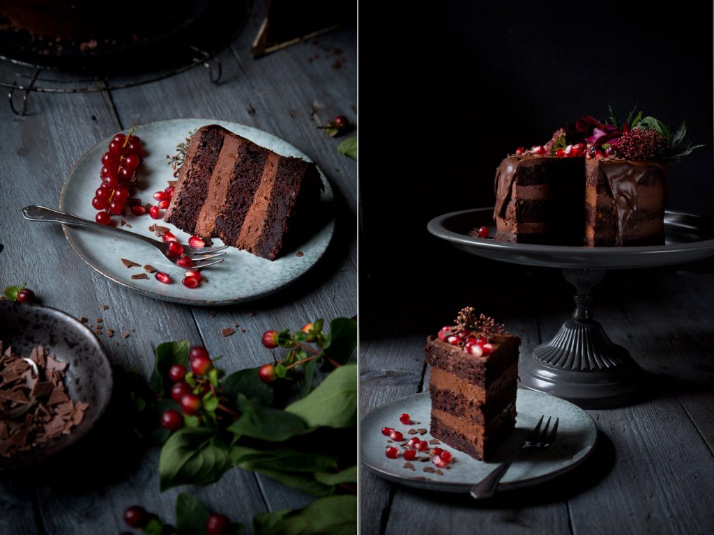 Schokoladen-Torte mit Schokoladencreme | Foodlovin' Schokoladen-Torte mit Schokoladencreme | Foodlovin'