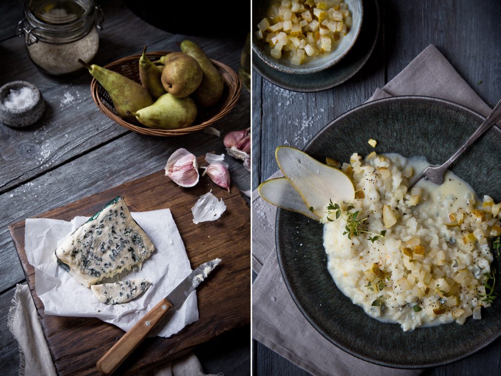 Cremiges Risotto mit Gorgonzola und Birne. | Foodlovin&amp;#39;