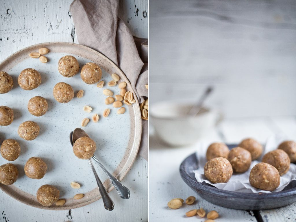 Gesunde Erdnussbutter-Bällchen. | Foodlovin&amp;#39;