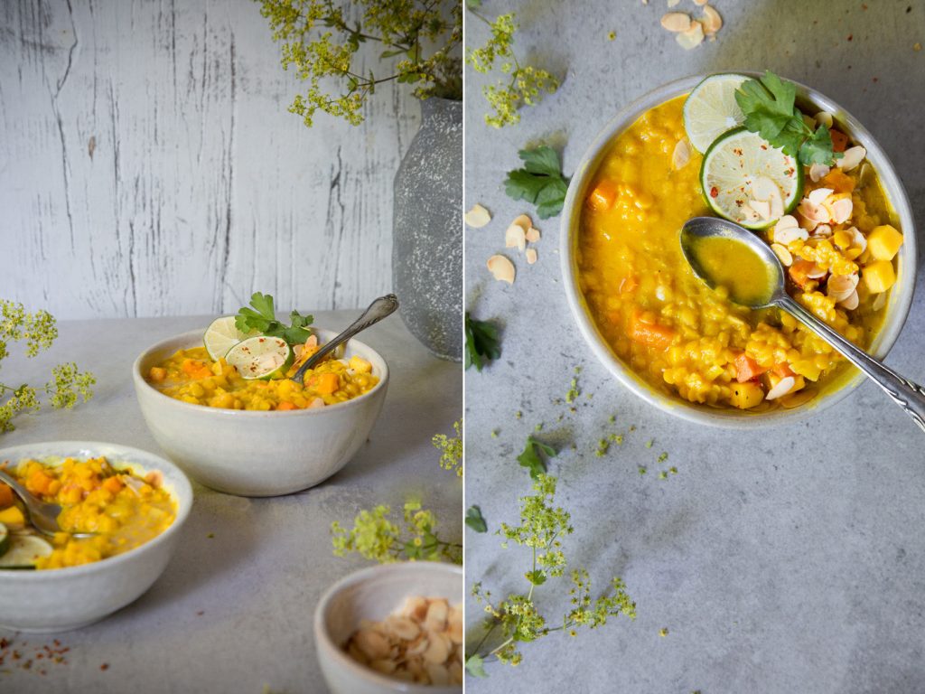 Gelbe Linsensuppe mit Mango. | Foodlovin' Gelbe Linsensuppe mit Mango. | Foodlovin'
