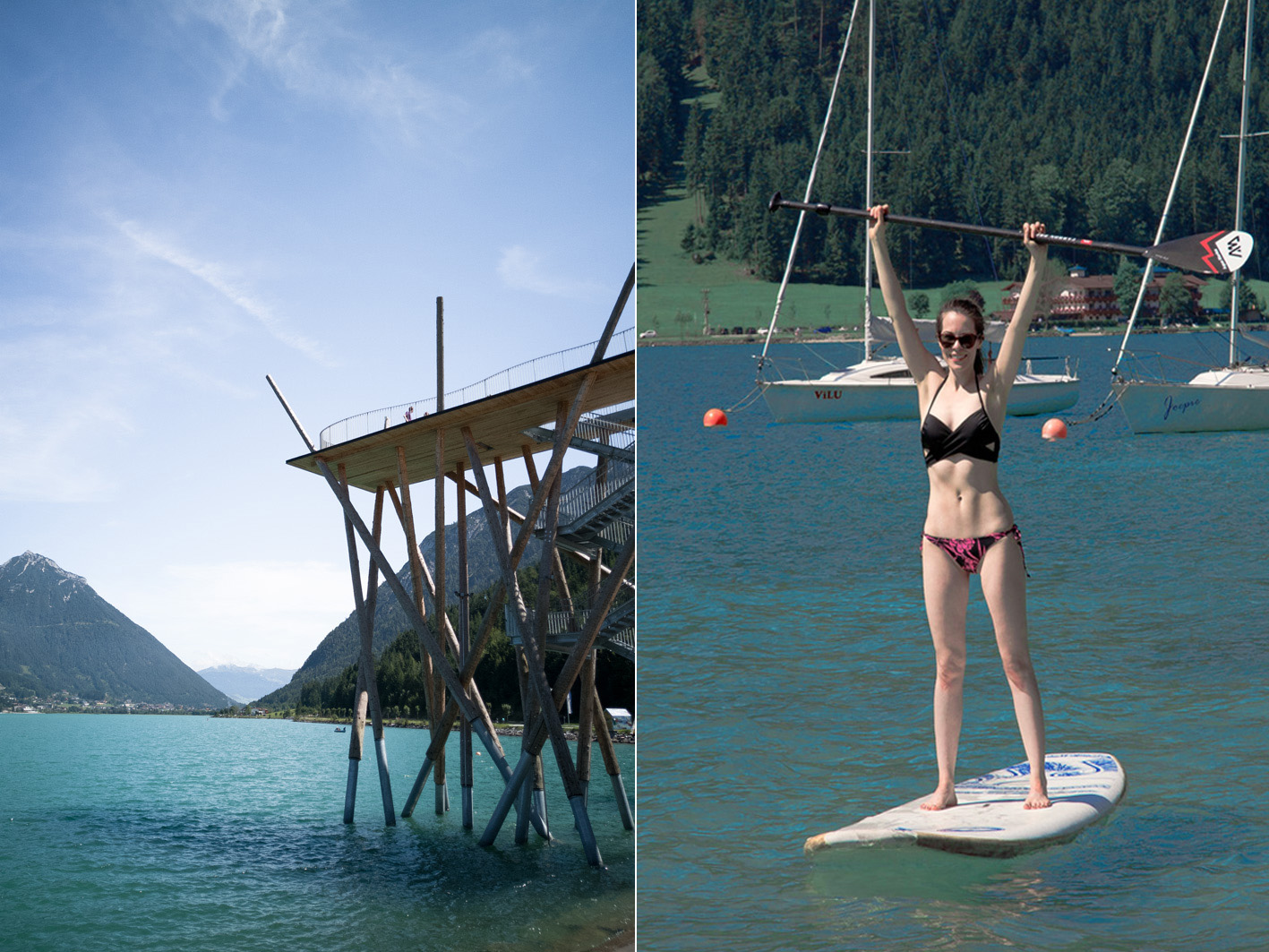 Stand Up Paddling Achensee