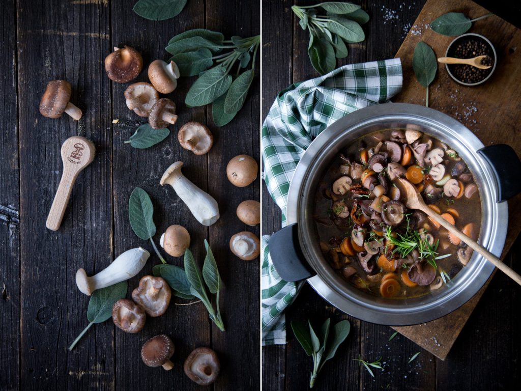 Pilzeintopf mit Kartoffel-Nuss-Püree | Foodlovin&amp;#39;