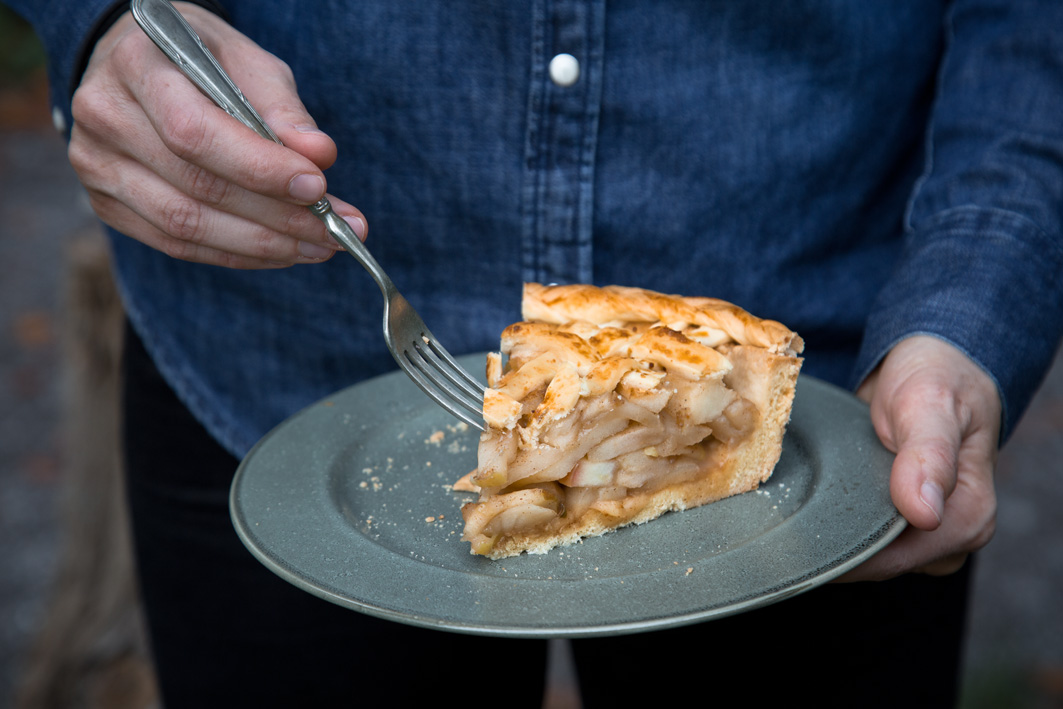Apple Pie Rezept mit Ahornsirup