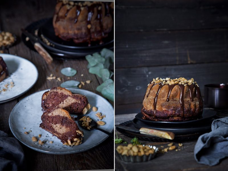 Erdnussbutter-Bananen Marmorkuchen | Foodlovin&amp;#39;