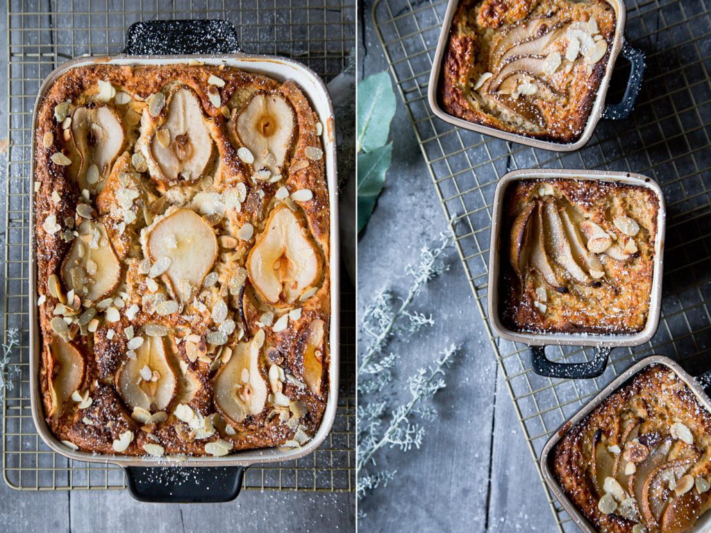 Hirse-Quark-Auflauf "Chai Latte" mit Birnen. | Foodlovin' Hirse-Quark-Auflauf "Chai Latte" mit Birnen. | Foodlovin'