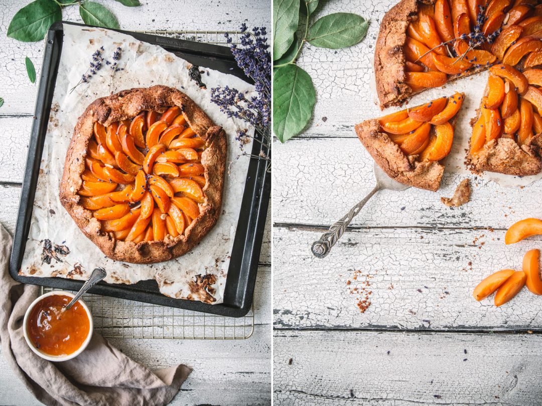 Himmlische Aprikosengalette mit Mandel-Mürbeteig. | Foodlovin' Himmlische Aprikosengalette mit Mandel-Mürbeteig. | Foodlovin'