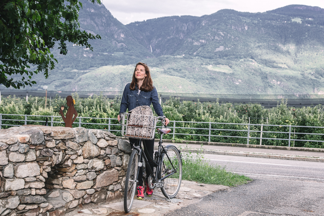Mit dem Fahrrad durch Südtirol