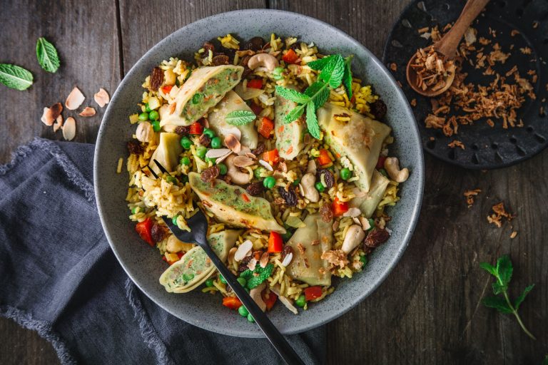 Vegetarisches Maultaschen Biryani | Foodlovin&amp;#39;
