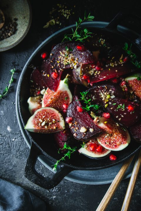 Warmer Rote Bete-Feigen-Salat mit Dukkah | Foodlovin&amp;#39;
