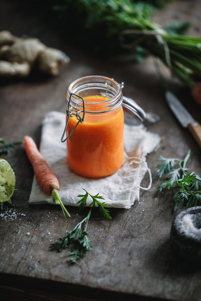 Ingwer-Möhren-Salatdressing