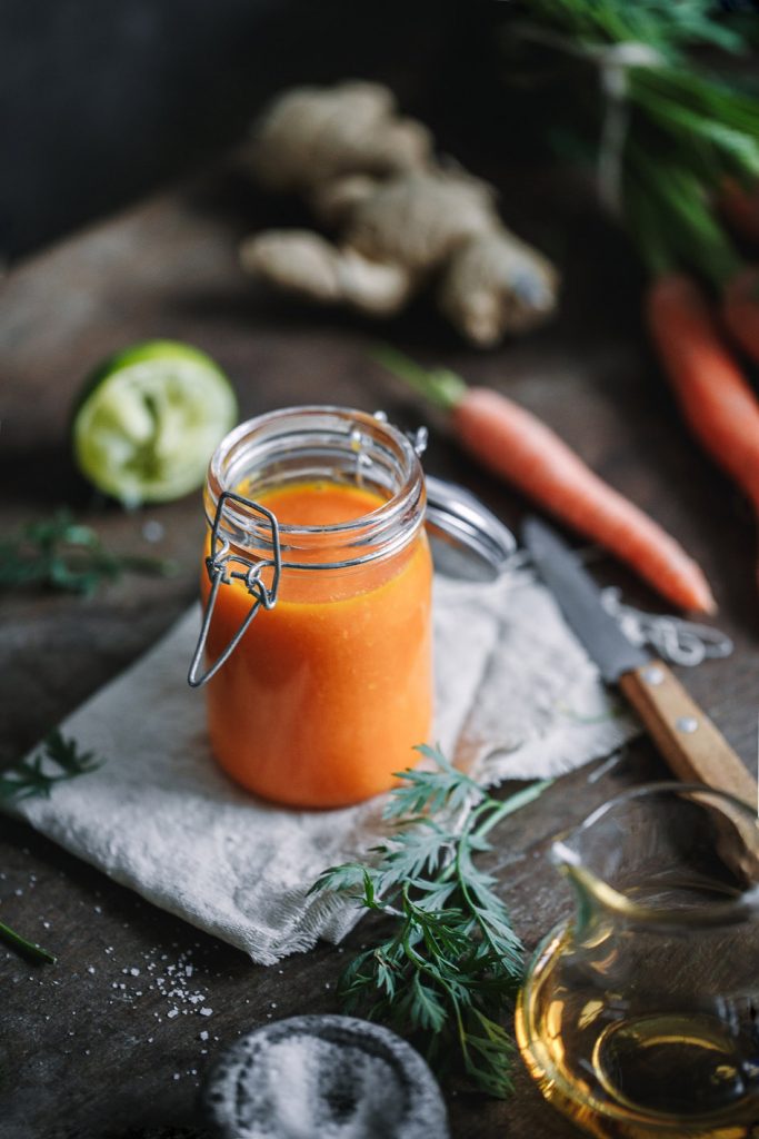 möhrendressing mit ingwer