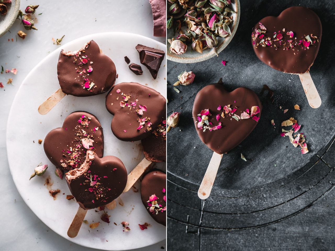 Veganes Schokoladeneis am Stiel | Foodlovin' Veganes Schokoladeneis am Stiel | Foodlovin'