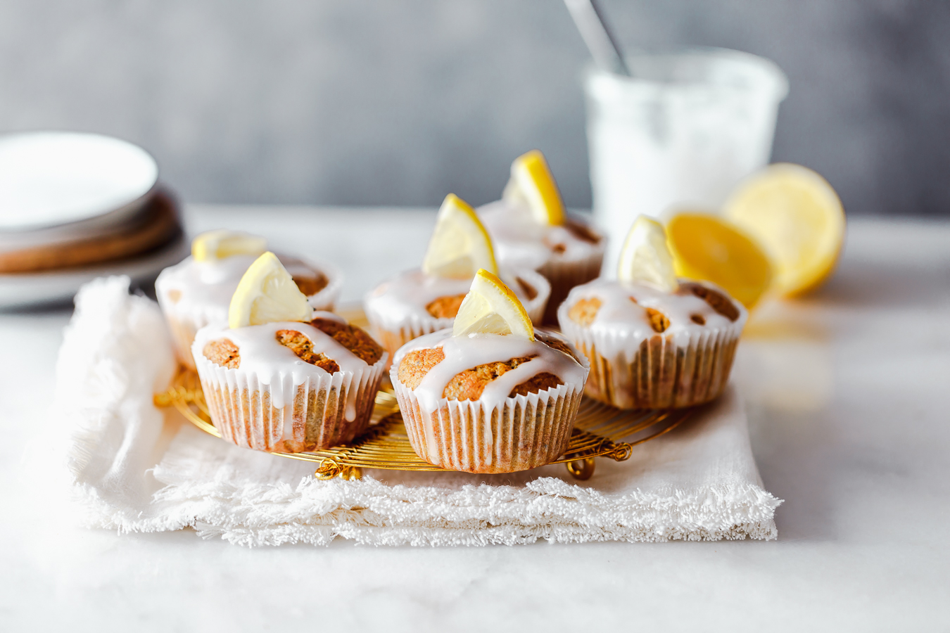 Zitronen-Buttermilch-Muffins