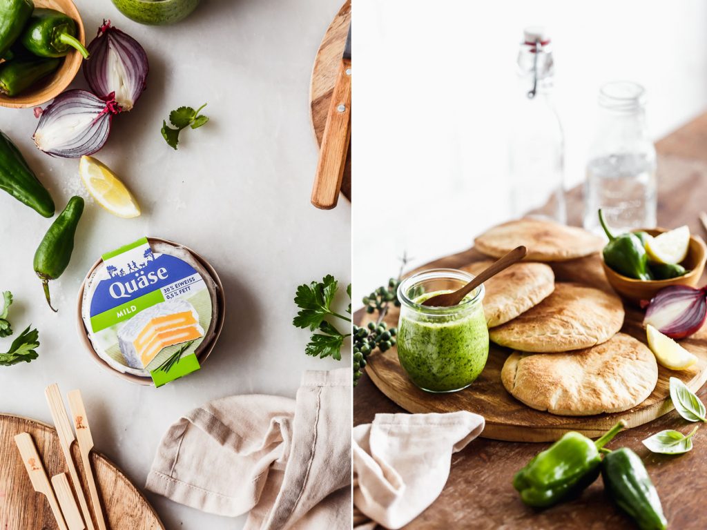 Gemüsespieße zum Grillen