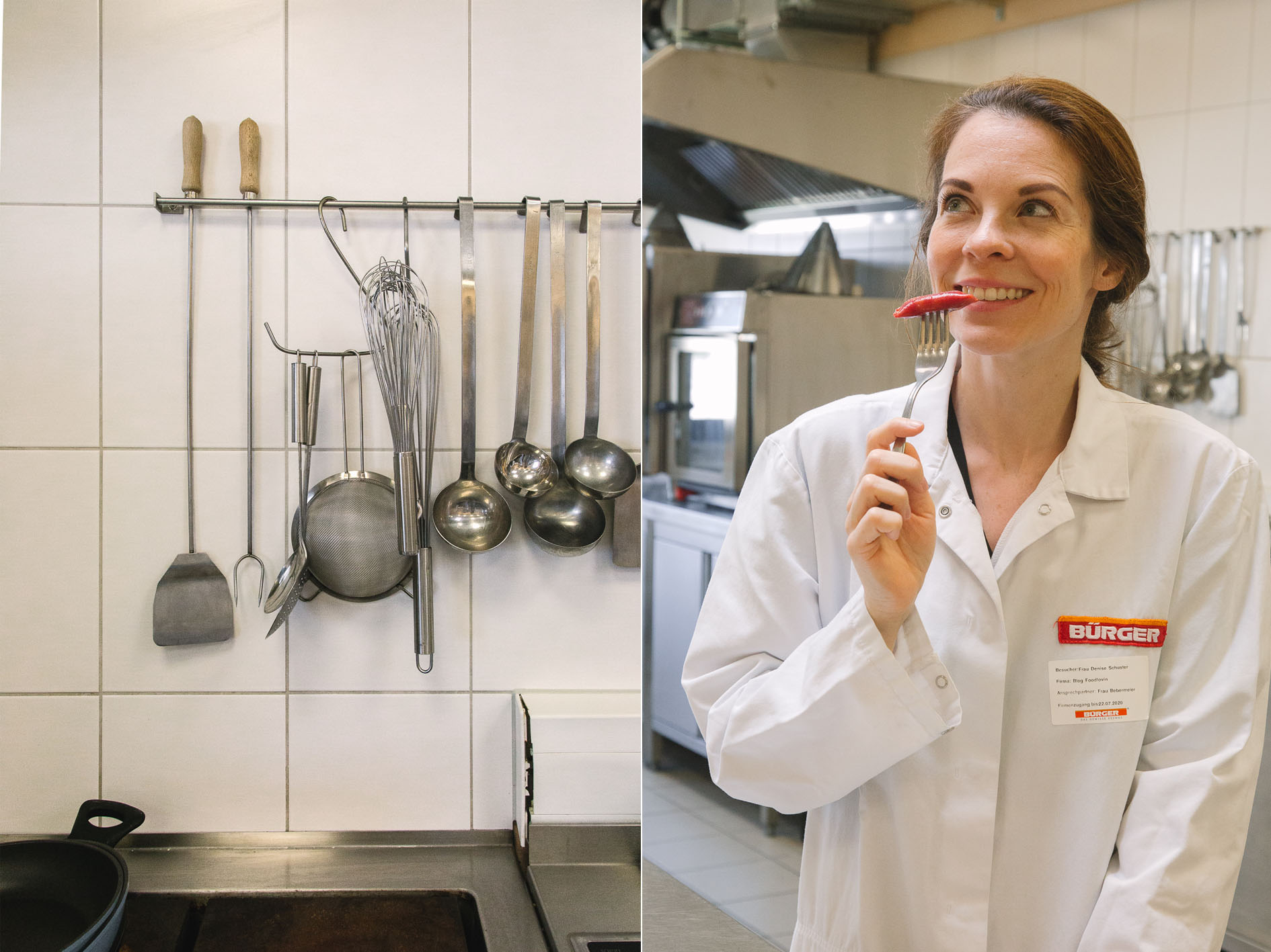 Testküche bei Bürger