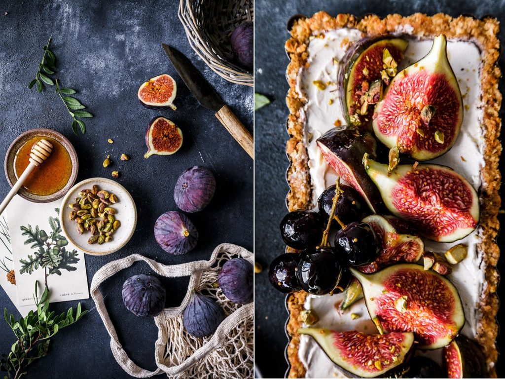 Feigentarte mit knusprigem Walnussboden | Foodlovin&amp;#39;
