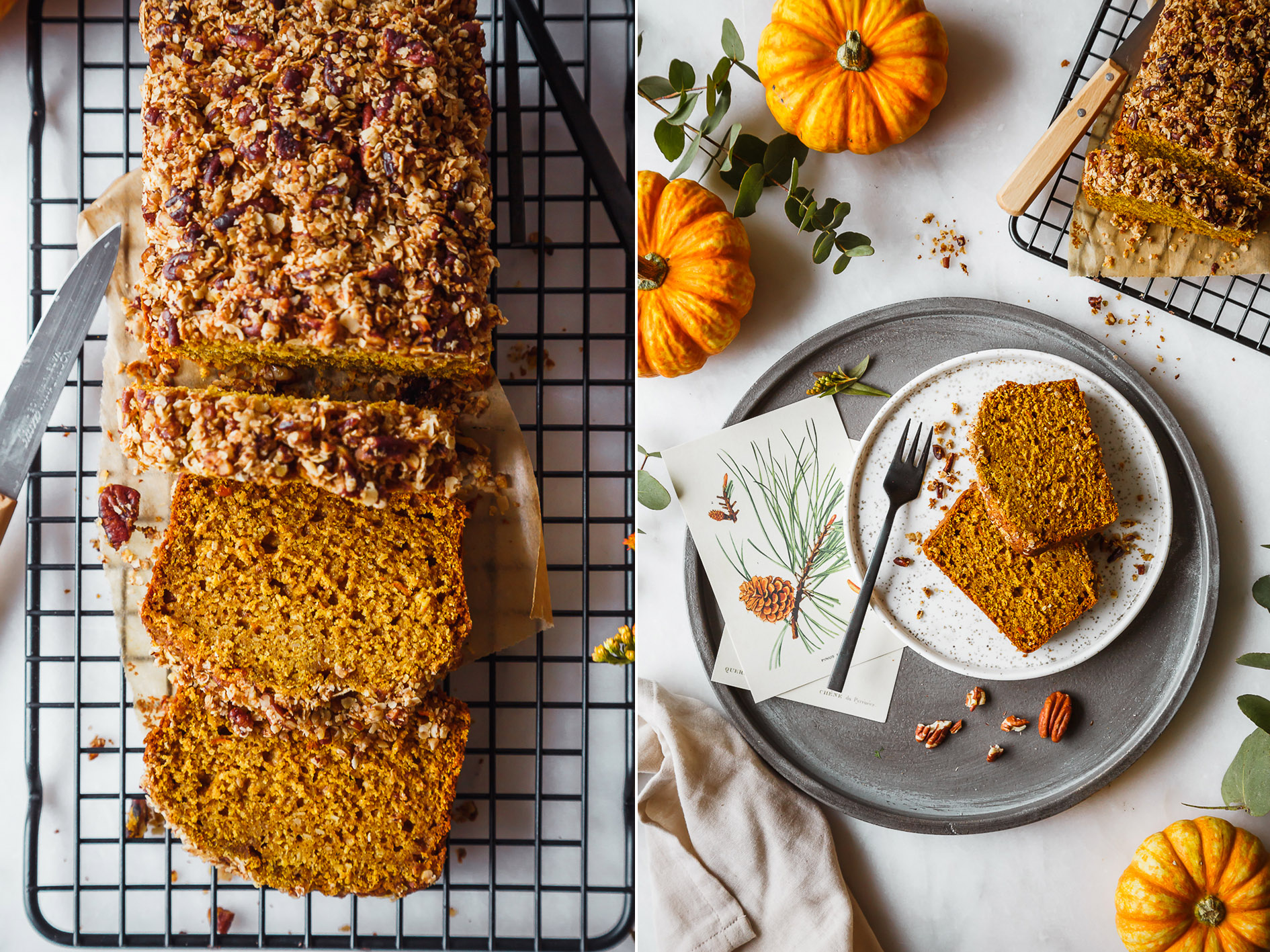 Gesunder Kürbiskuchen