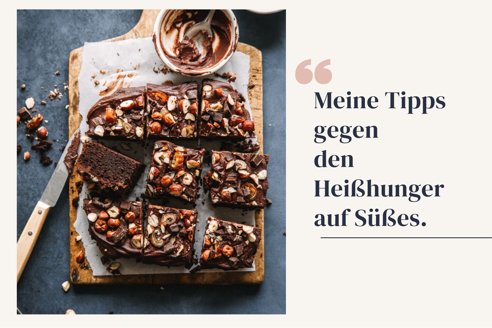 Tipps gegen Heißhunger auf Süßes