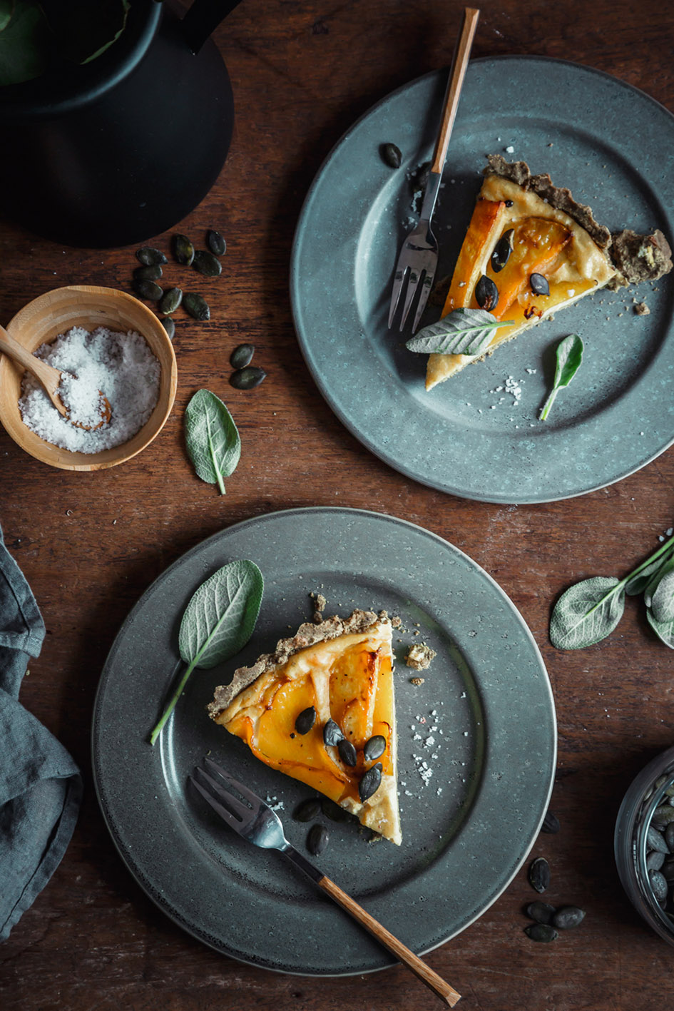 Gesunde Kürbisquiche