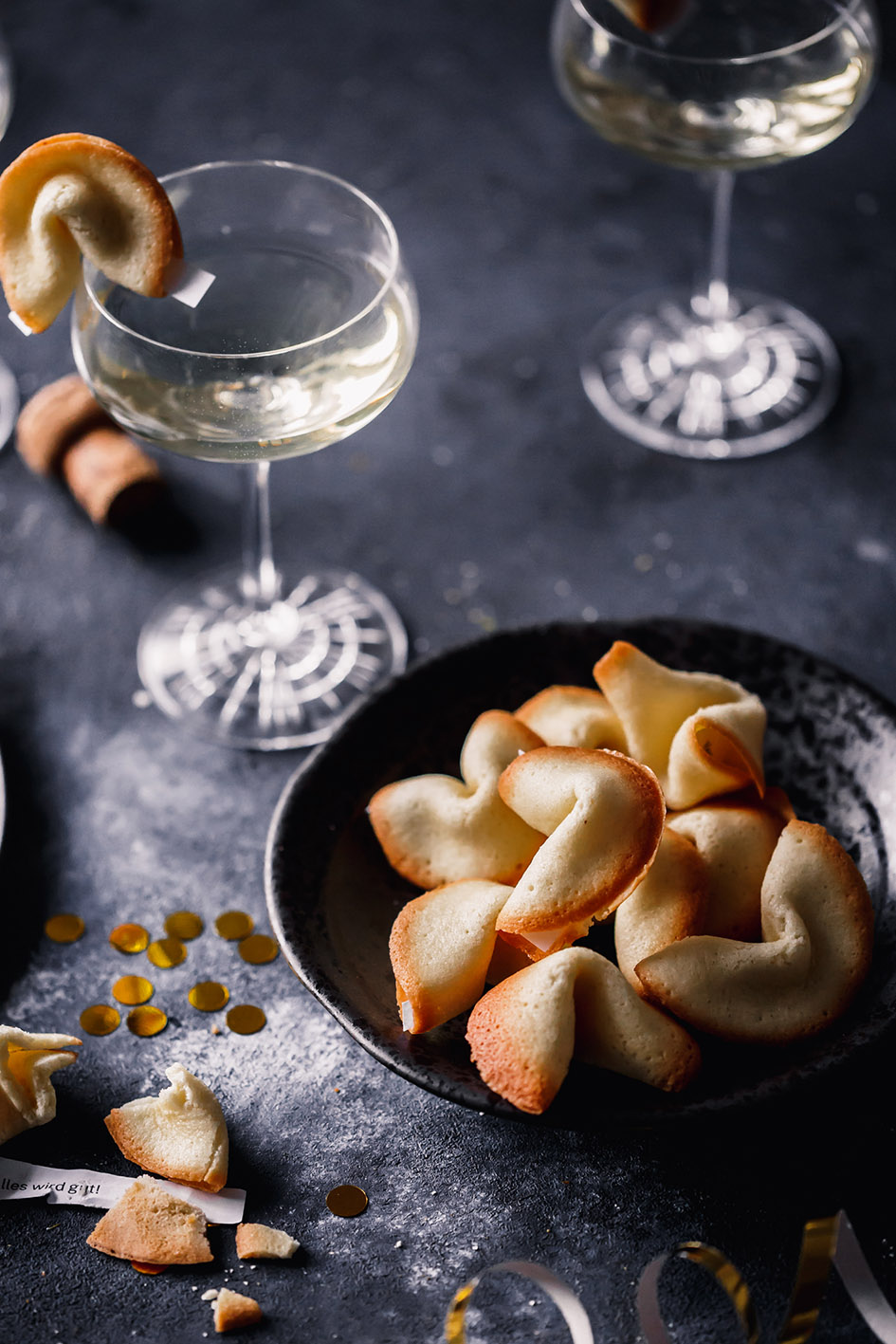 Selbst gemachte Glückskekse