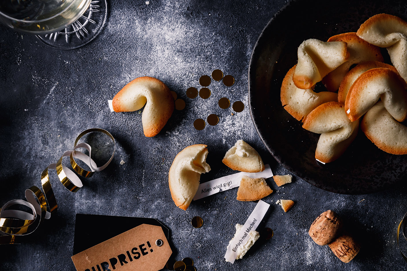 Slebst gemachte Gückskekse