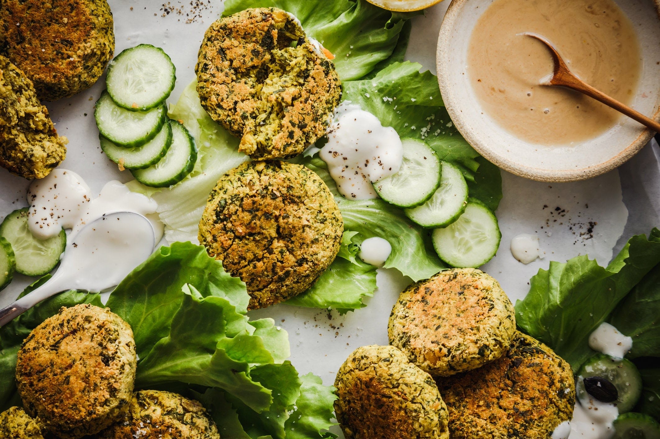 Grünkohlfalafel