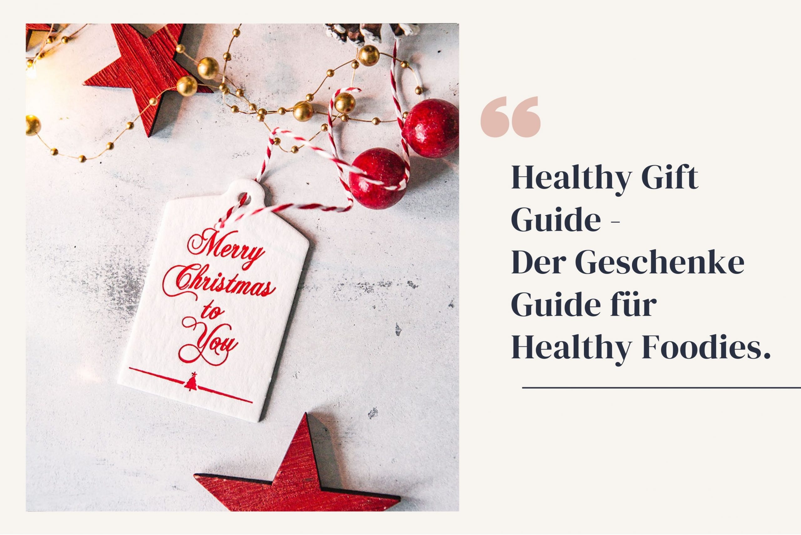 Healthy Gift Guide
