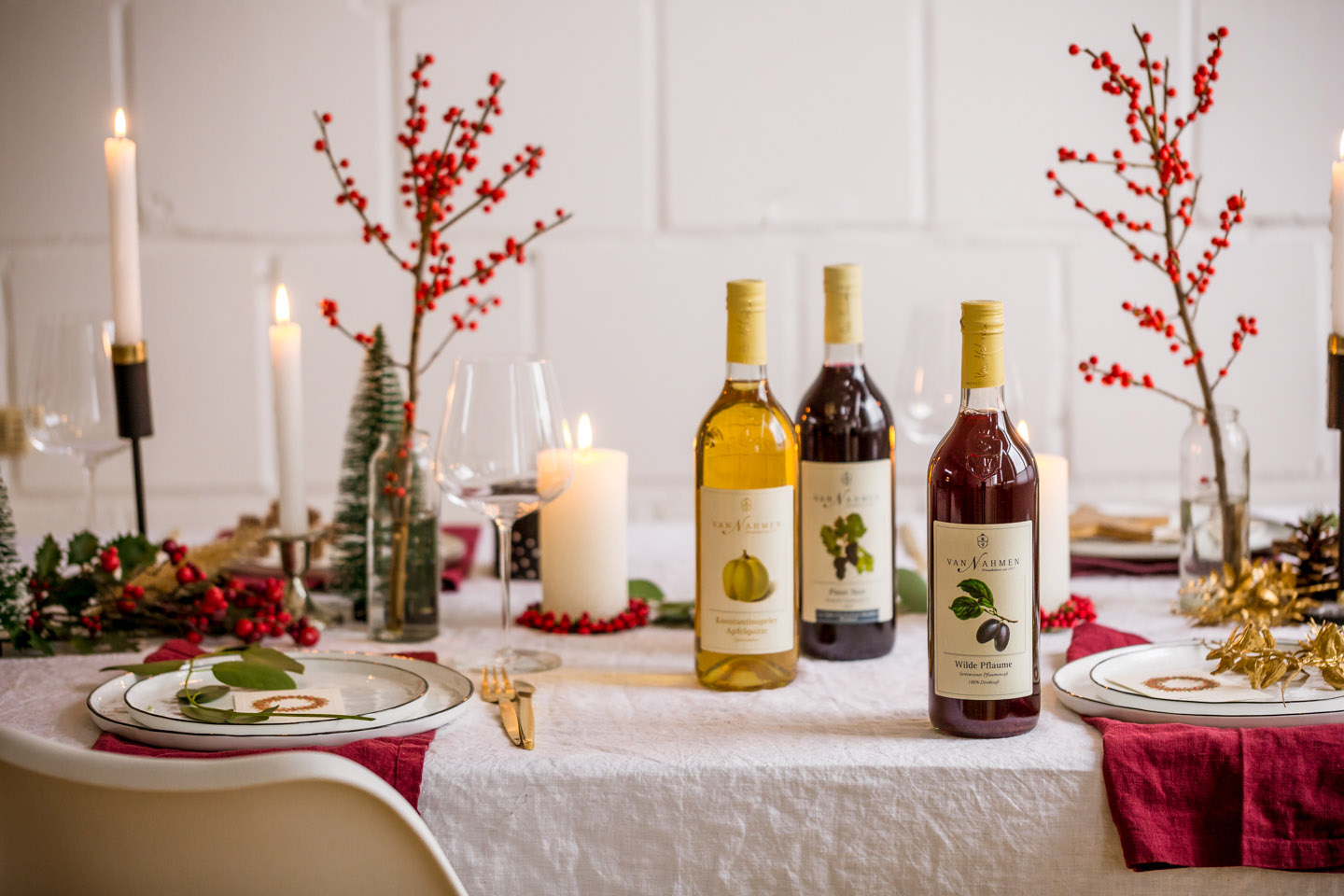 Weihnachtsmenü mit Van Nahmen