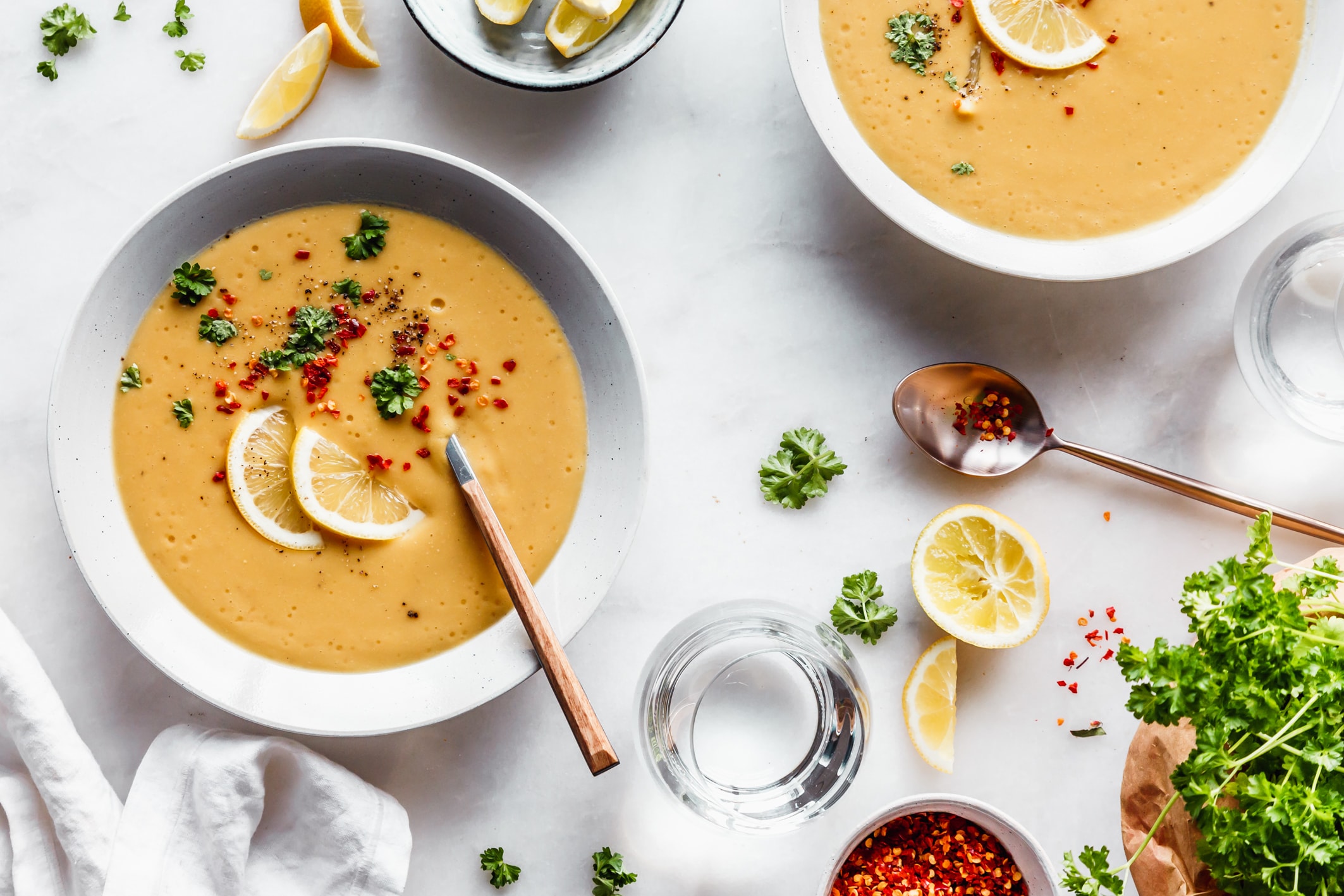 Türkische Linsensuppe