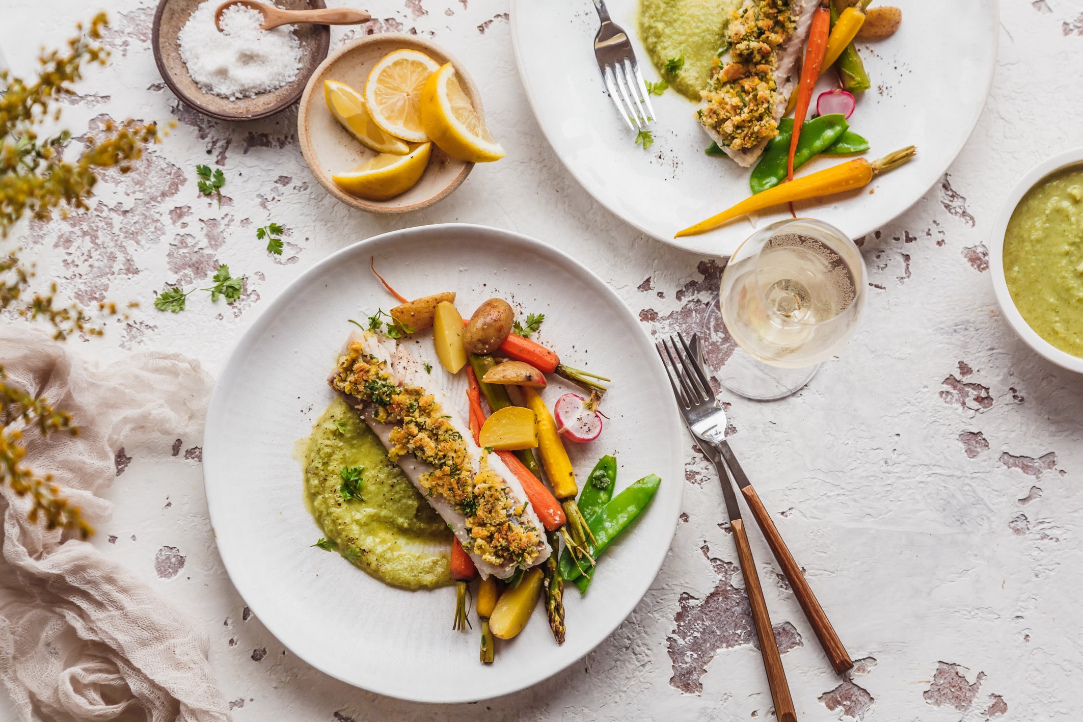 Alaska Seelachs mit Gemüse