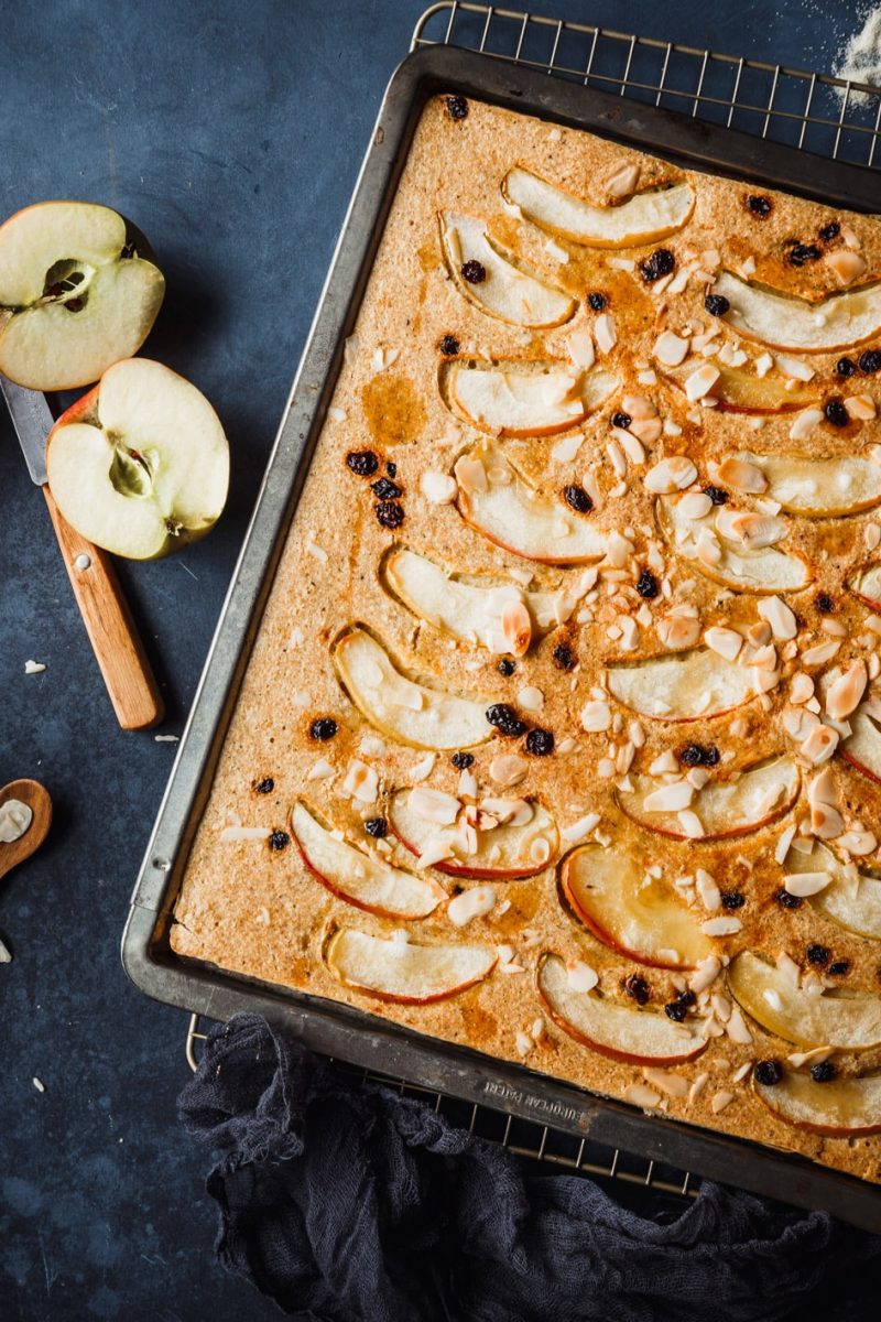 Pfannkuchen vom Blech mit Äpfeln | foodlovin&amp;#39;
