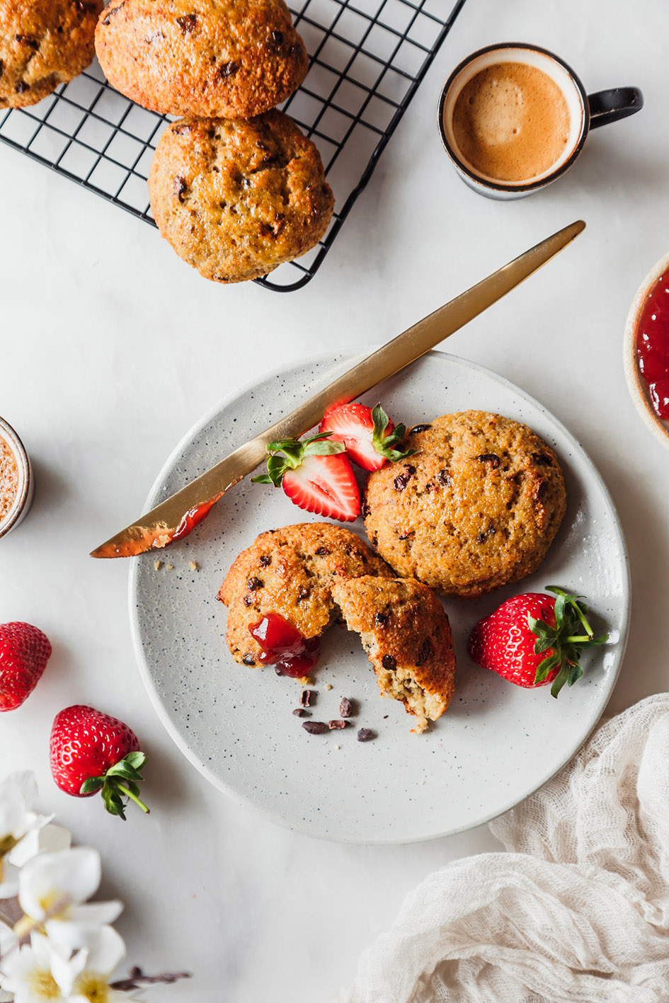 Rezept für gesunde Quarkbrötchen