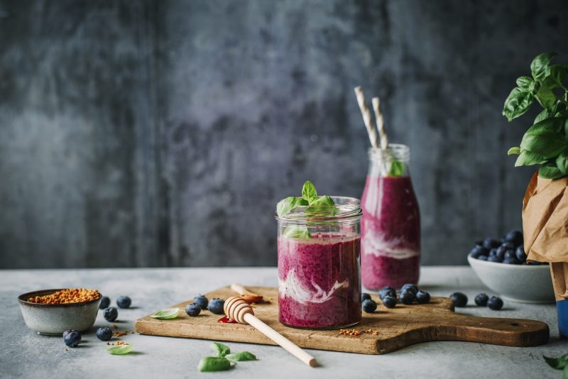 Blaubeer-Banane-Smoothie mit Joghurt | Foodlovin&amp;#39;